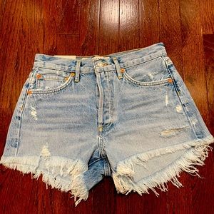 Denim Cut-Off Shorts
